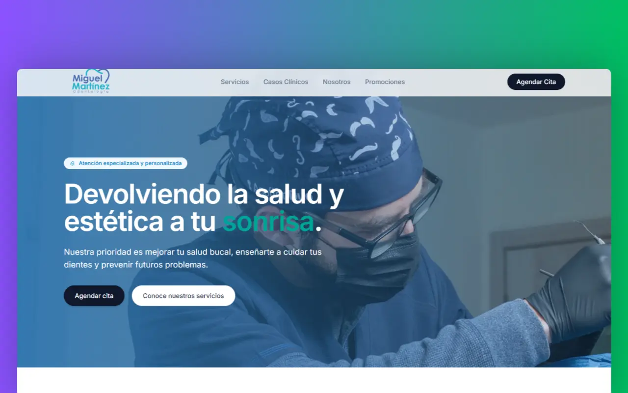 MM Odontología launch artifact: parallel inquiry tracking